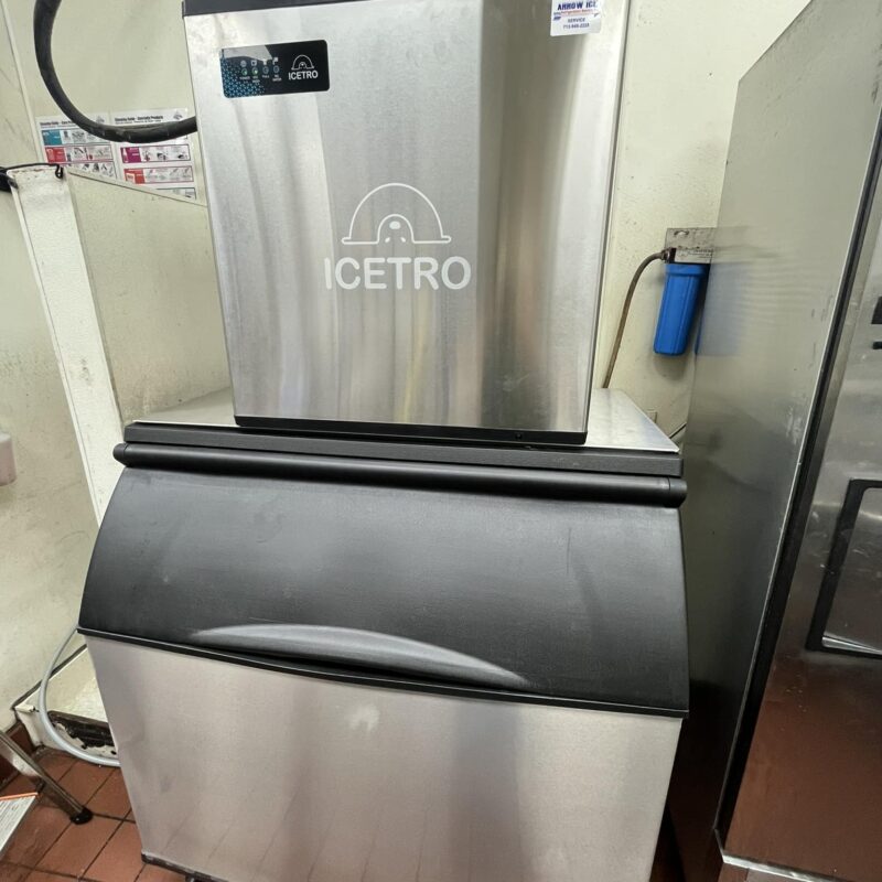 icetro ice machine in a restaurant